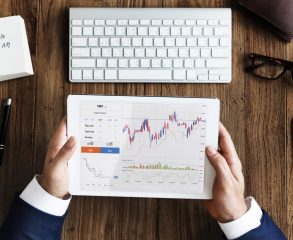 Forex Trade Graph Chart Concept